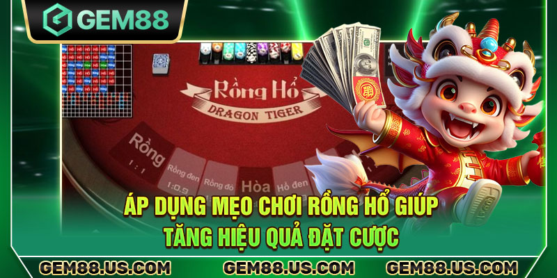 Áp dụng mẹo chơi rồng hổ giúp tăng hiệu quả đặt cược